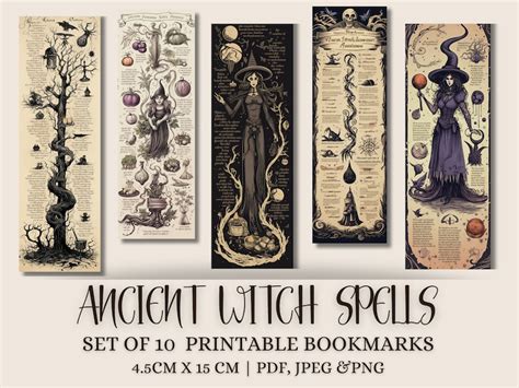 Infuse Your Reading Habits with a Sinister Witch Bookmark